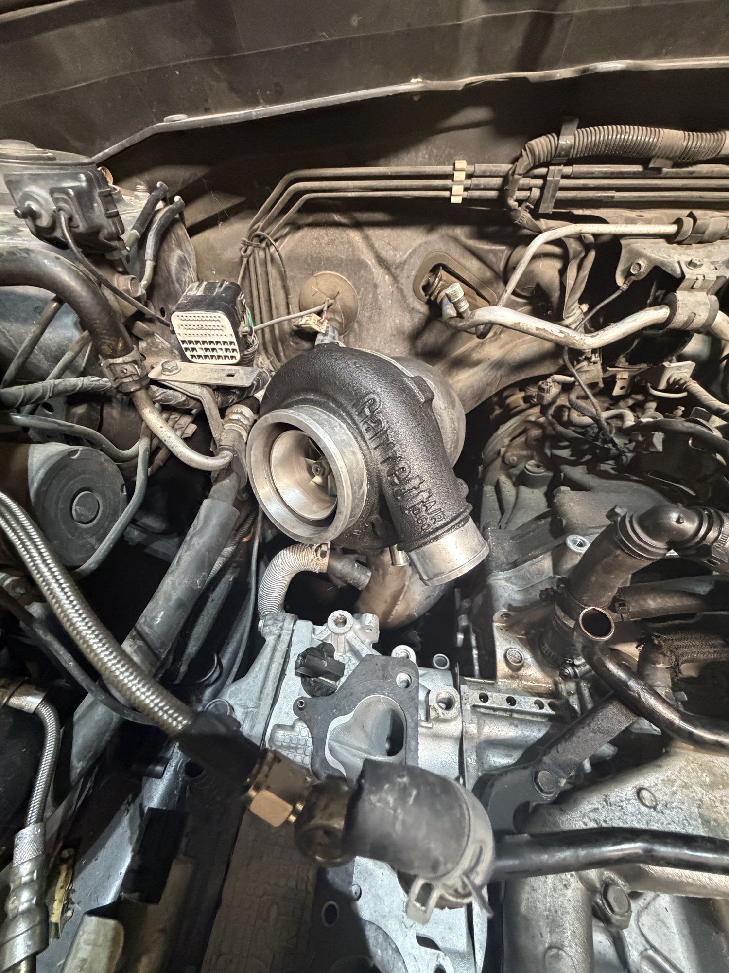 Under the hood of a Subaru at Springs Auto Repair